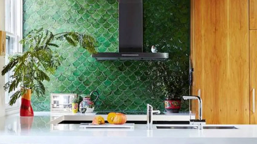 Kitchens in Green